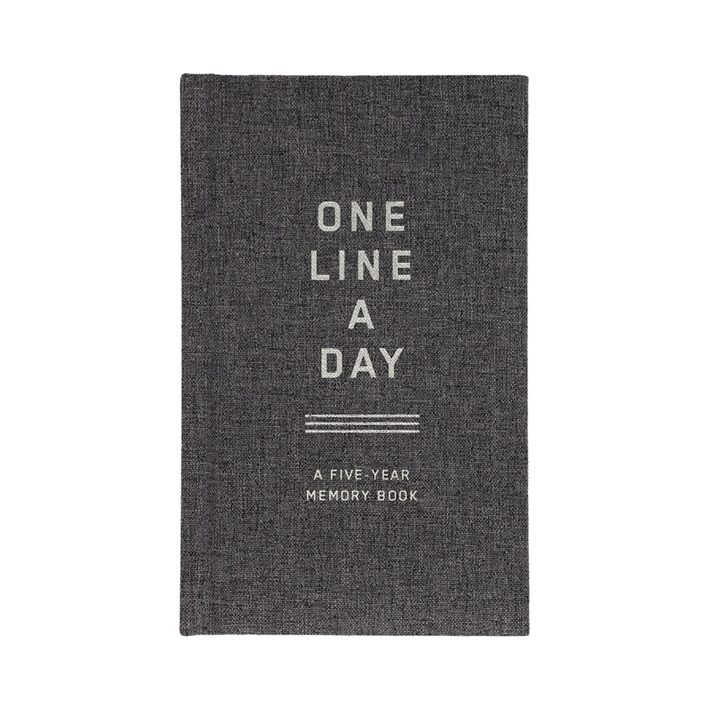 One Line A Day - Charcoal