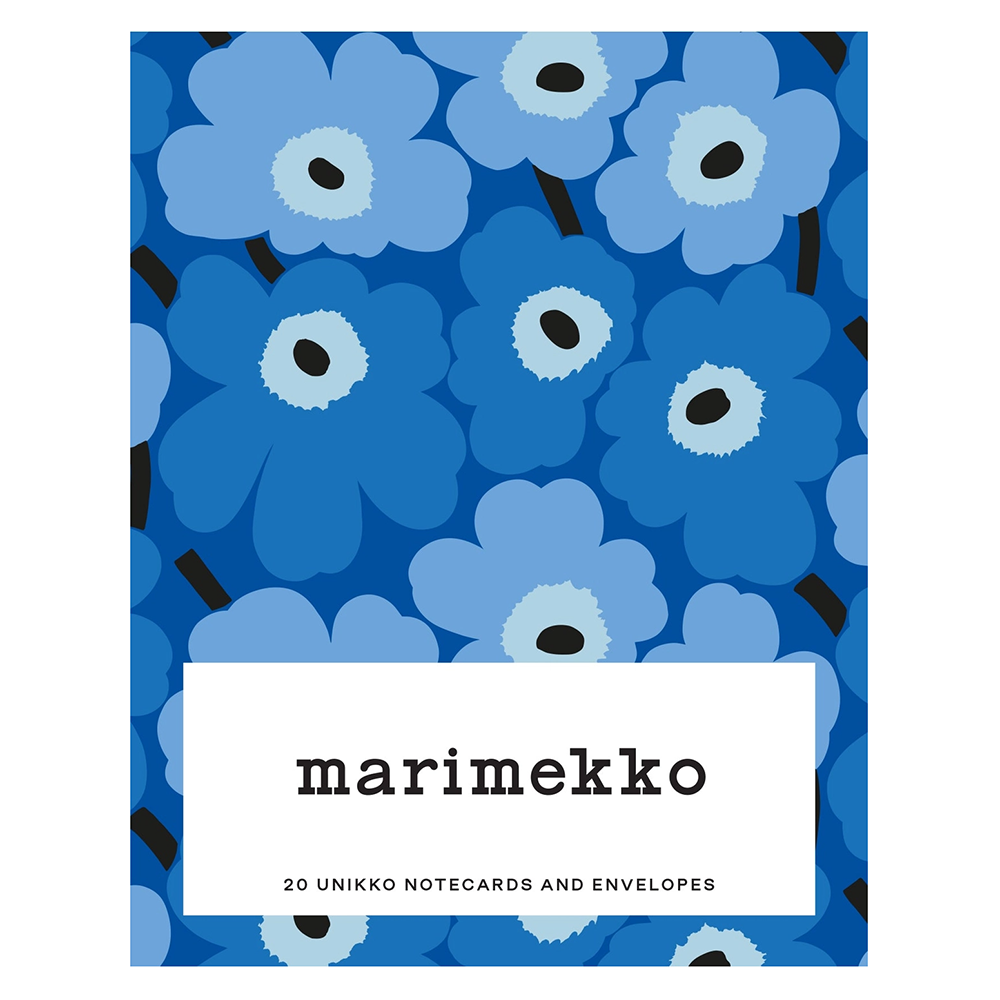 Chronicle Marimekko Cards - Set of 20 - Blues