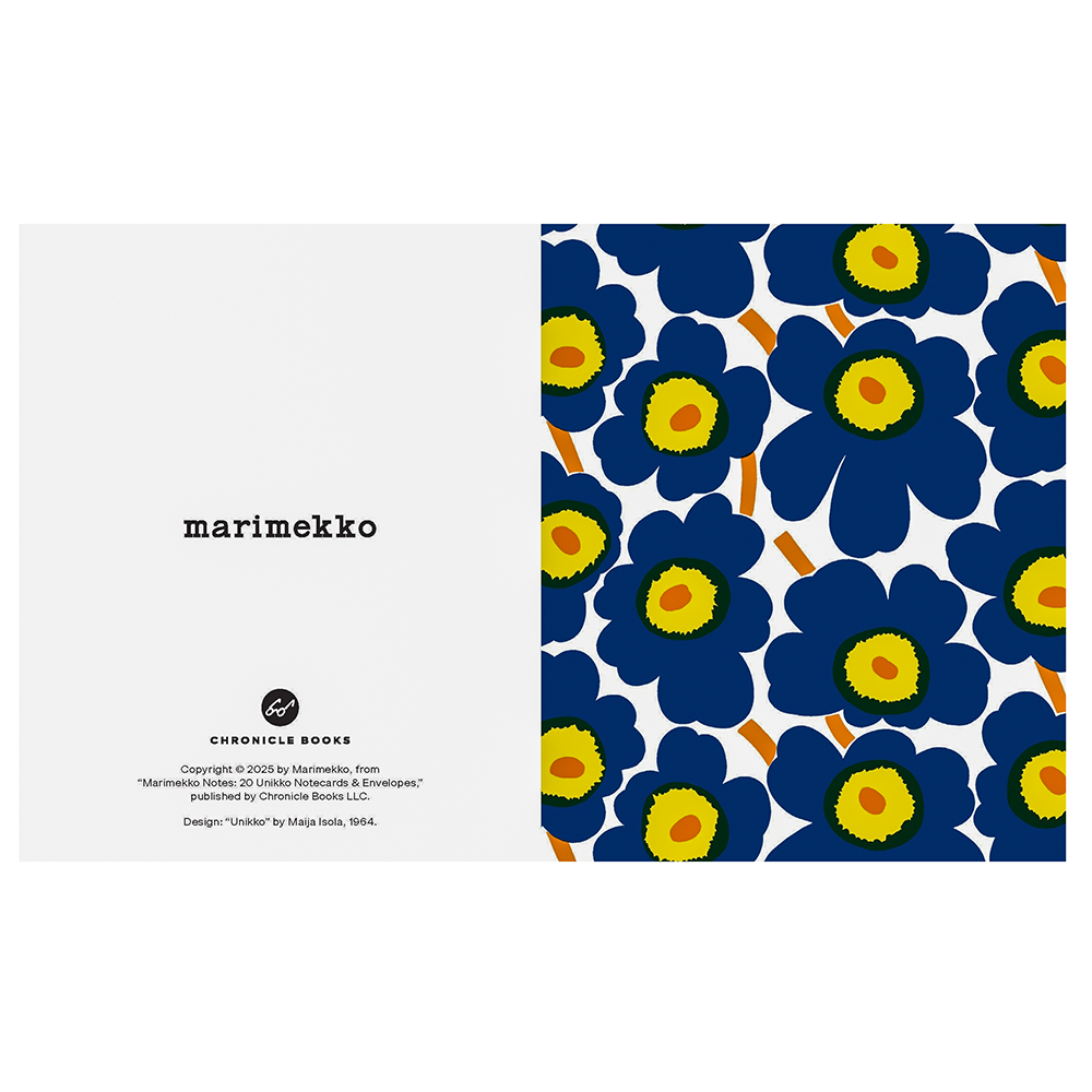 Marimekko Cards - Set of 20 - Blues