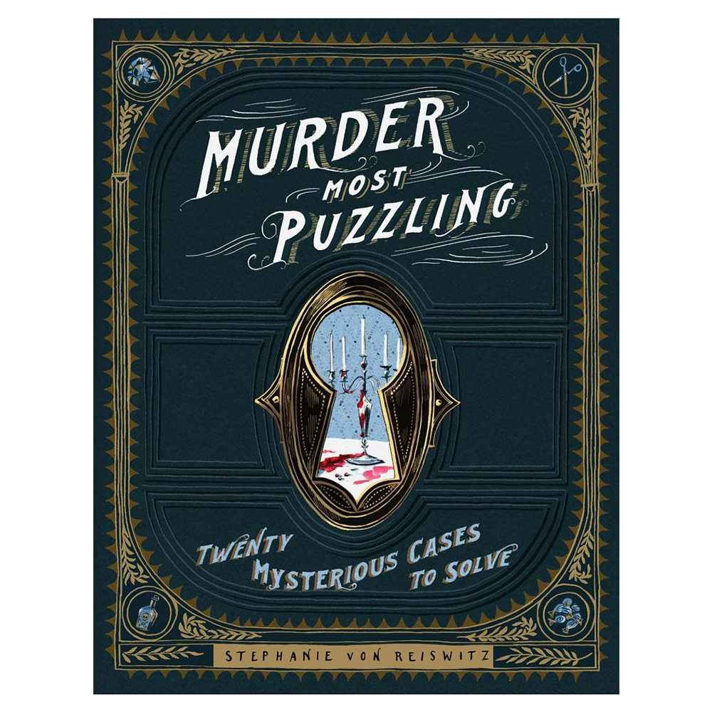 Chronicle Murder Most Puzzling Hardcover Book