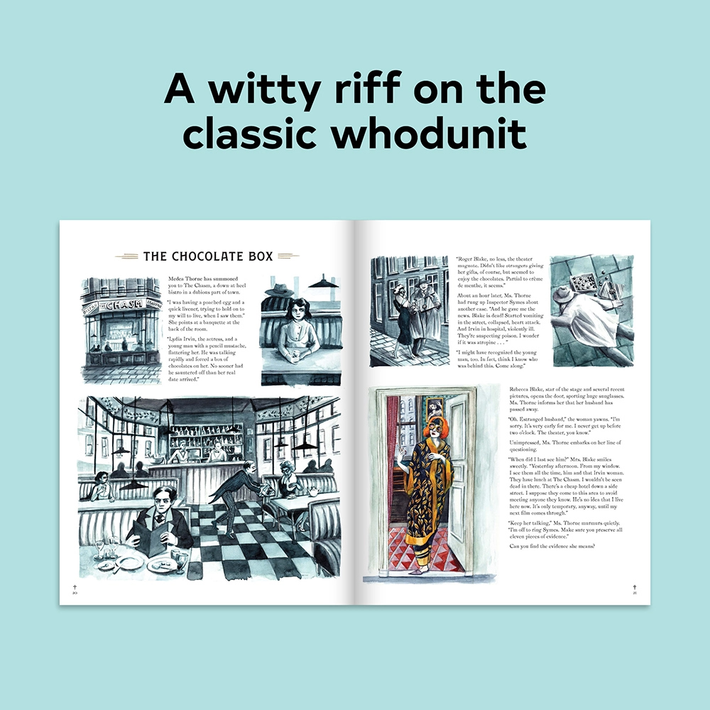 Murder Most Puzzling Hardcover Book