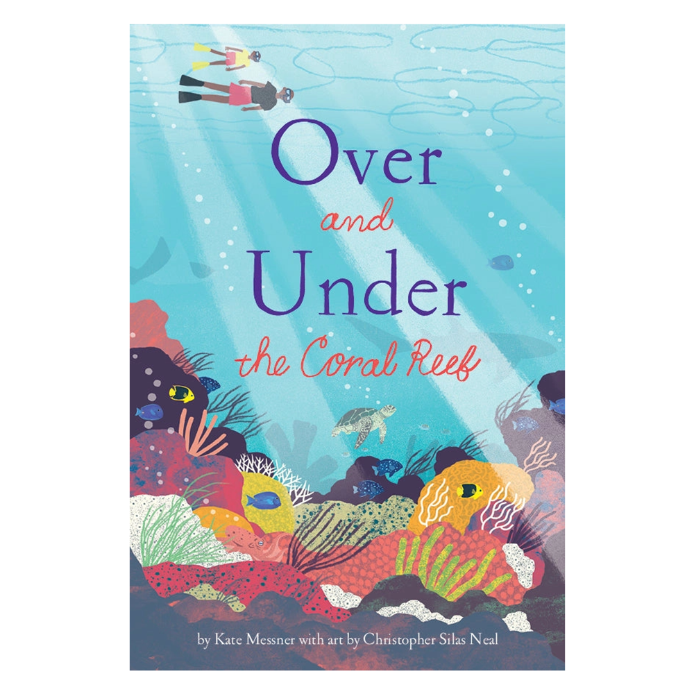 Over and Under the Coral Reef Hardcover Book