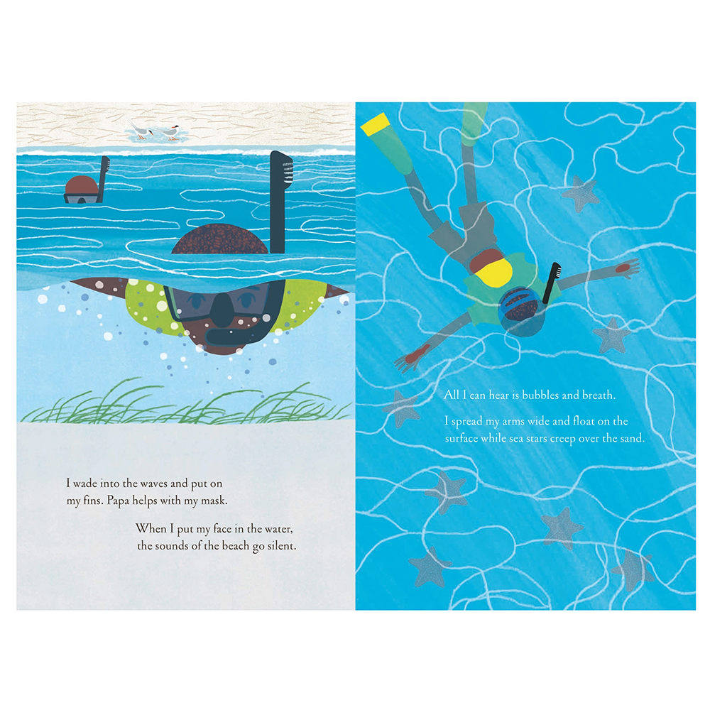 Over and Under the Coral Reef Hardcover Book