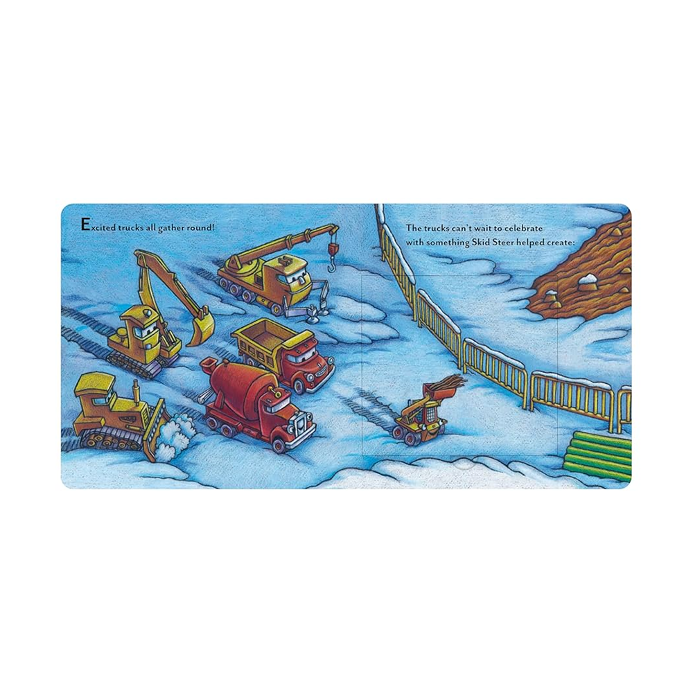 Construction Site Hanukkah Lights Board Book