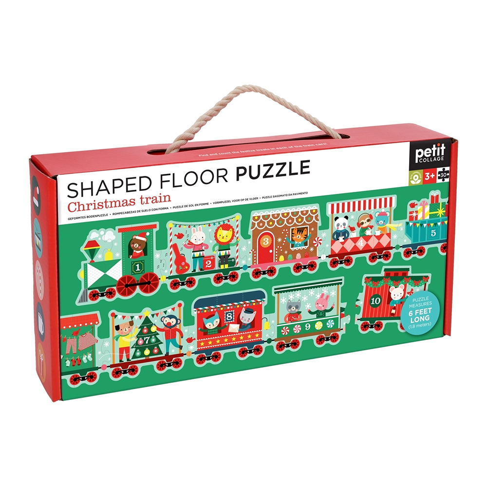 Chronicle Christmas Train Floor Puzzle