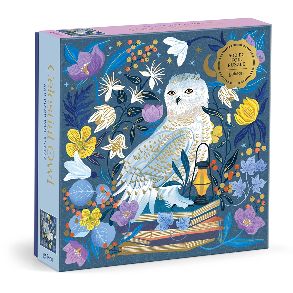 Chronicle Celestial Owl 500 Piece Foil Puzzle