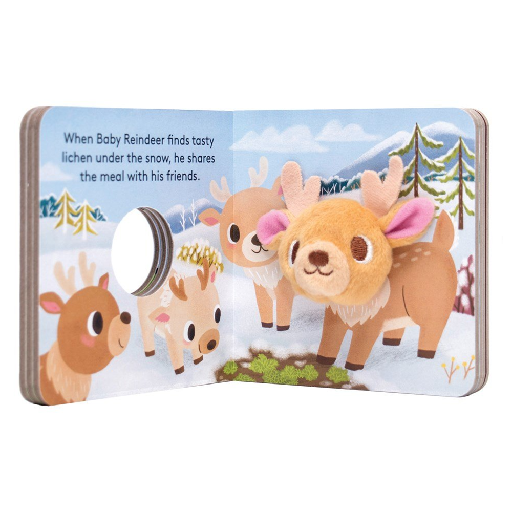 Baby Reindeer Finger Puppet Board Book
