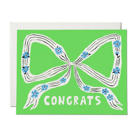 Red Cap Cards Red Cap Cards - Perfect Bow Congrats Card