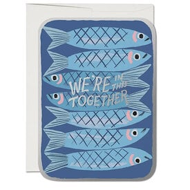 Red Cap Cards Red Cap Card - Sardines Encouragement