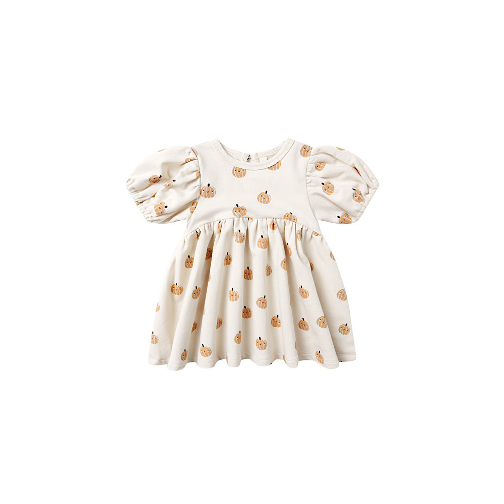 Quincy Mae Quincy Mae Darla Dress - Smiley Pumpkins