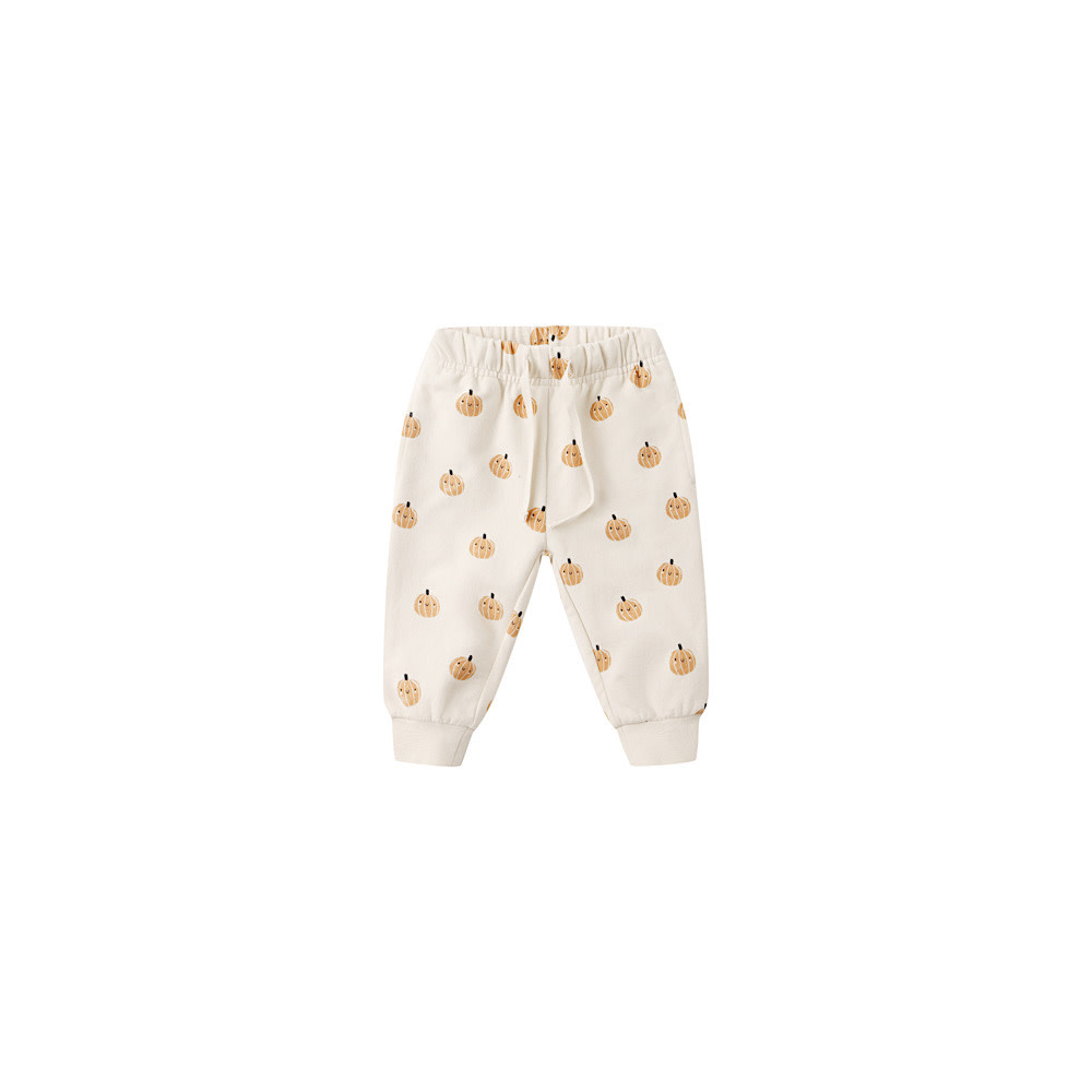 Quincy Mae Relaxed Fleece Sweatpants - Smiley Pumpkins