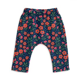 Winter Water Factory Winter Water Factory Harem Pants - Garden Blooms Navy