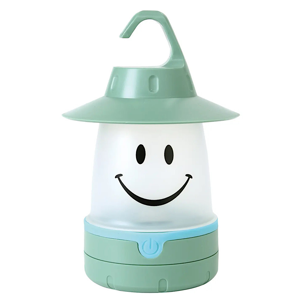Time Concept Portable Led Smile Lantern - Mint