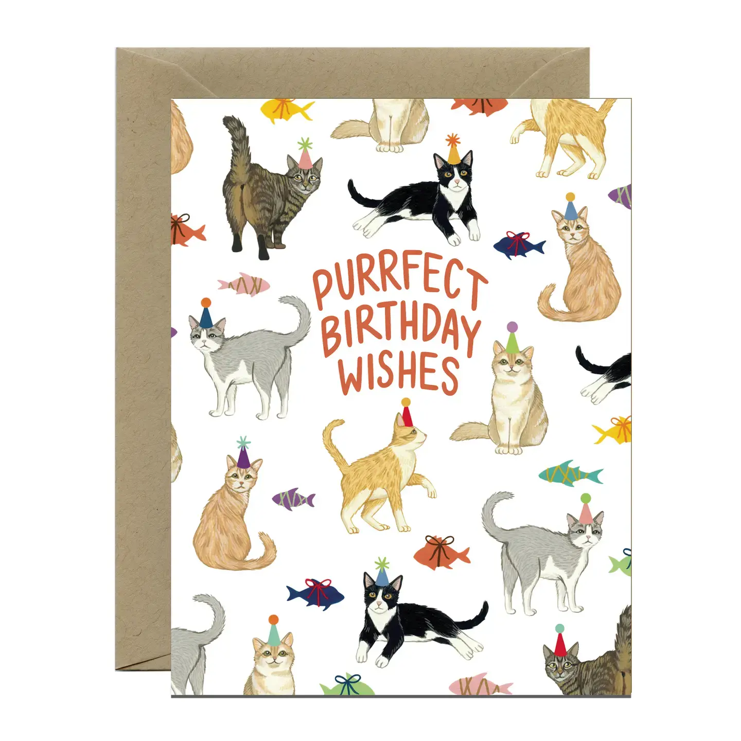 Yeppie Paper - Purrfect Birthday Wishes Card