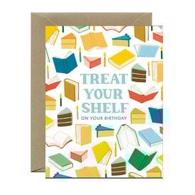 Yeppie Paper Yeppie Paper - Treat Your Shelf Birthday Card