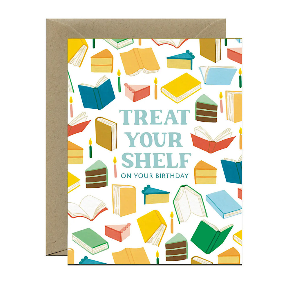 Yeppie Paper Yeppie Paper - Treat Your Shelf Birthday Card