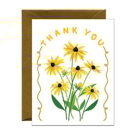 Yeppie Paper Yeppie Paper - Black Eyed Susans Thank You Card