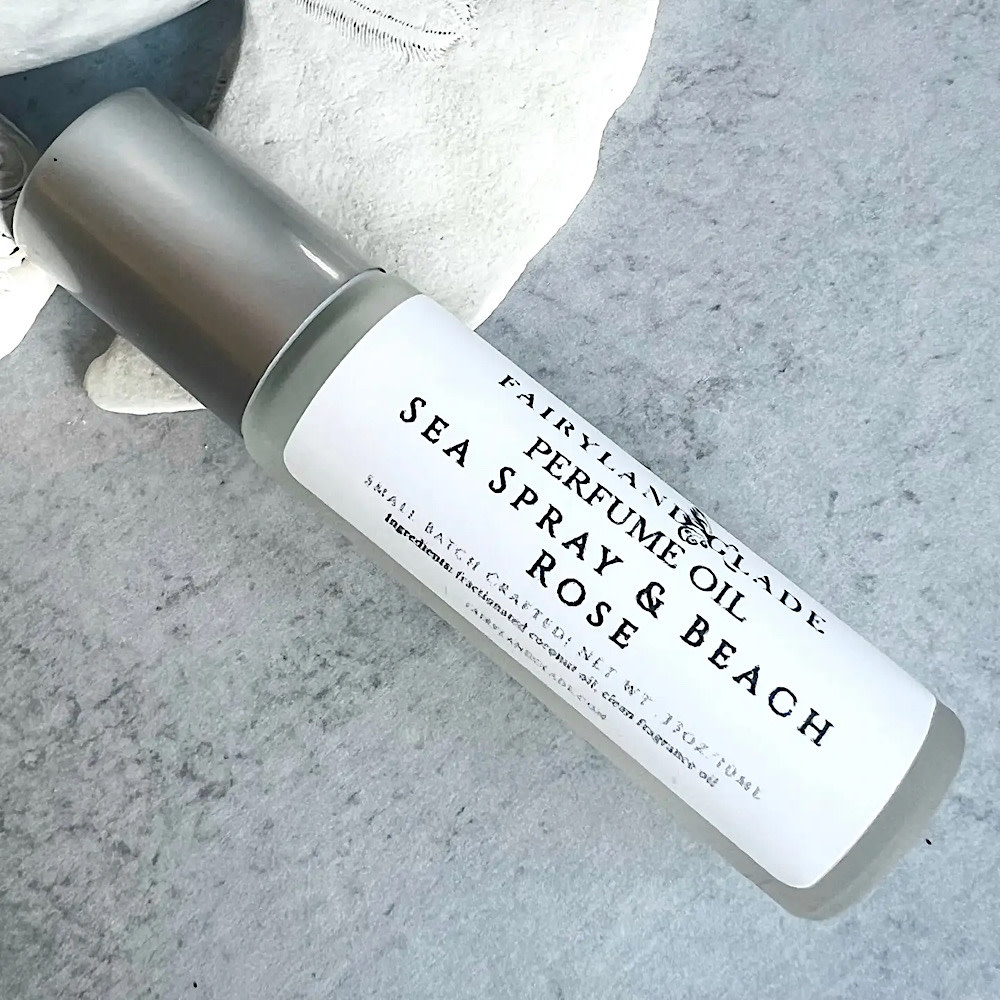 Fairyland Glade Roll on Perfume - Sea Spray and Beach Rose