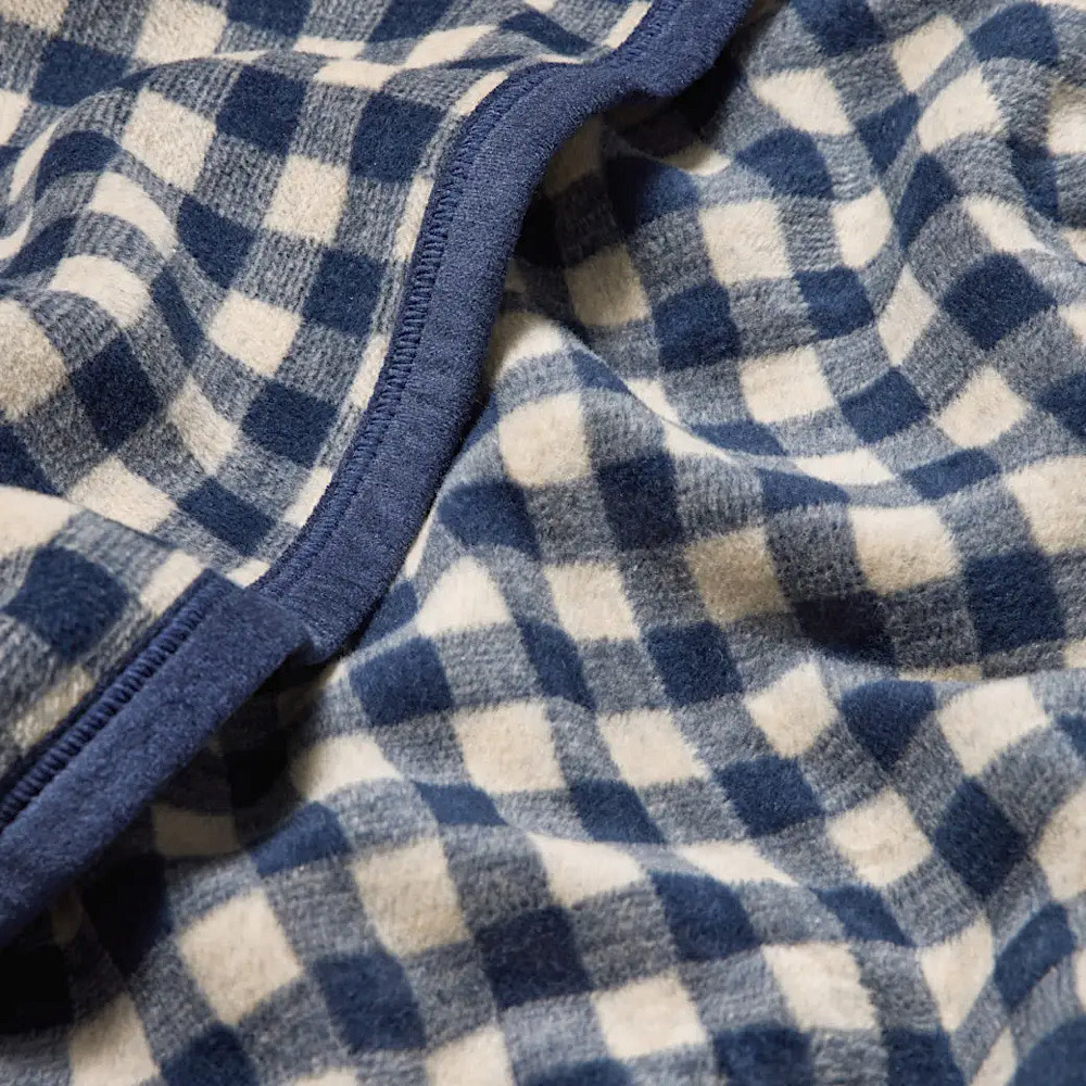 ChappyWrap - Midi Blanket - Gingham Navy