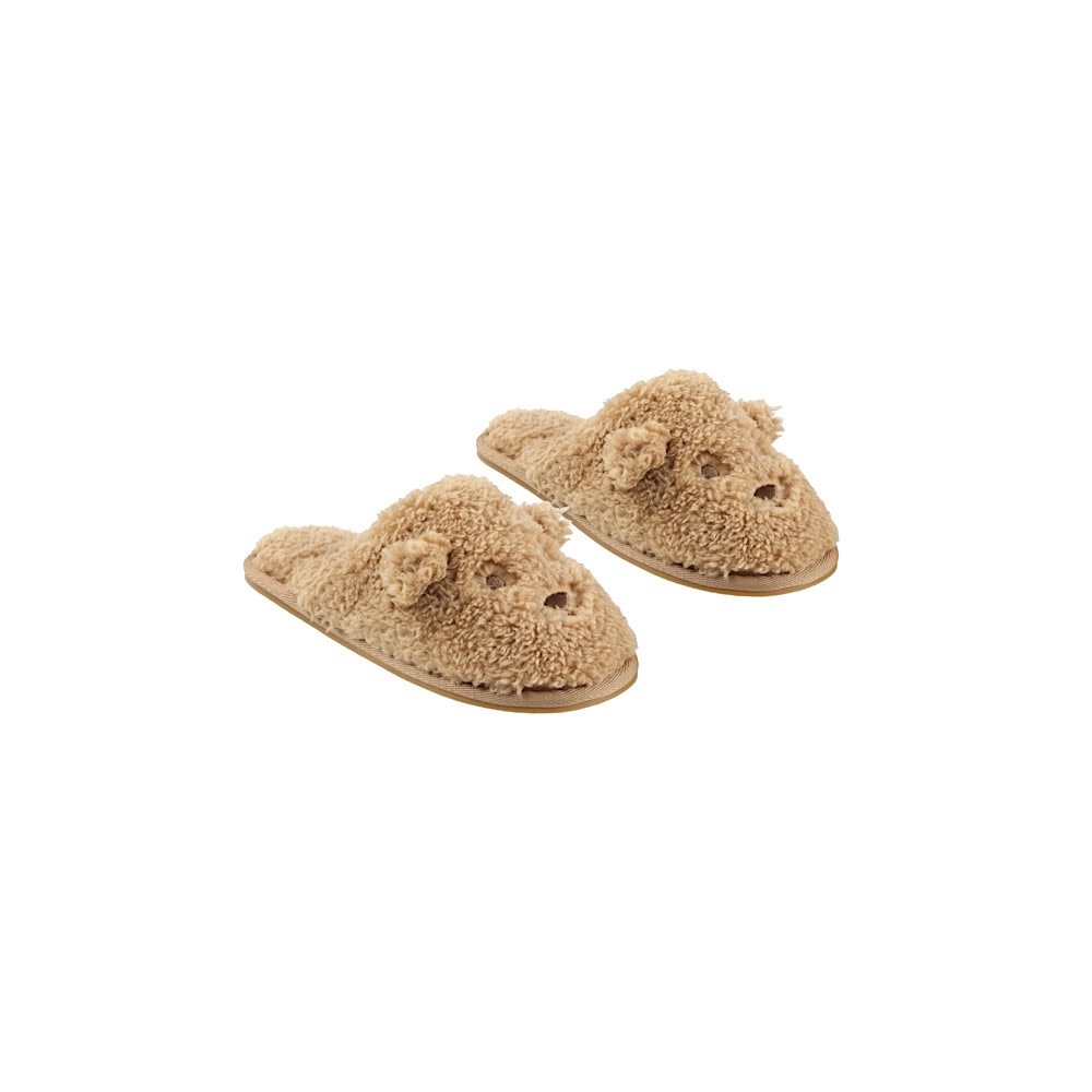 Rylee + Cru LLC Rylee + Cru Slippers - Teddy Bear