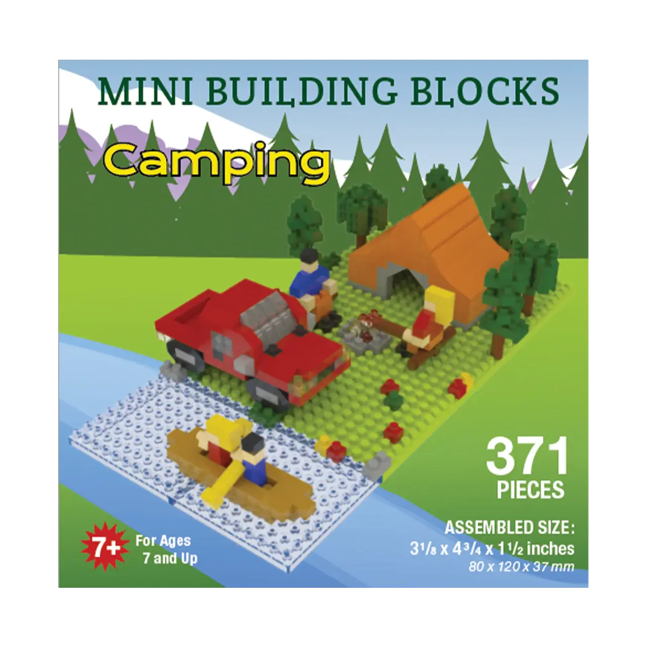 Impact Photographics Mini Building Blocks Camping