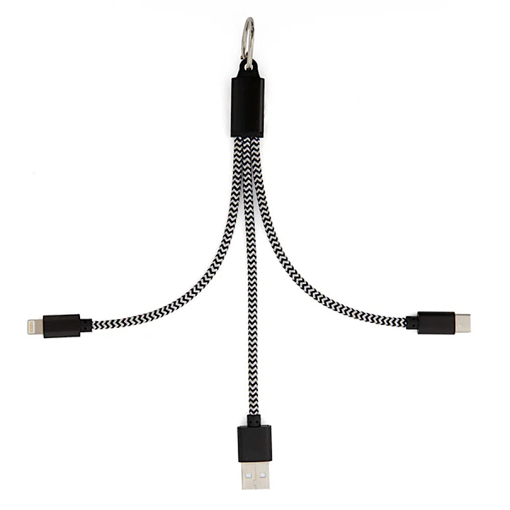 3 in 1 Charging Keyring