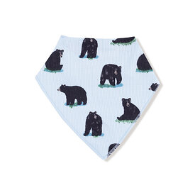 Angel Dear Angel Dear Bandana Bib - Black Bears