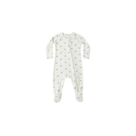 Quincy Mae Quincy Mae Bamboo Zip Footie - Hanukkah