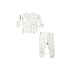 Quincy Mae Quincy Mae Bamboo Pajama Set - Hanukkah