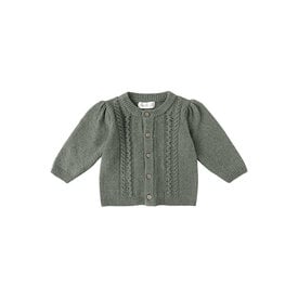 Quincy Mae Quincy Mae Holly Cardigan - Forest
