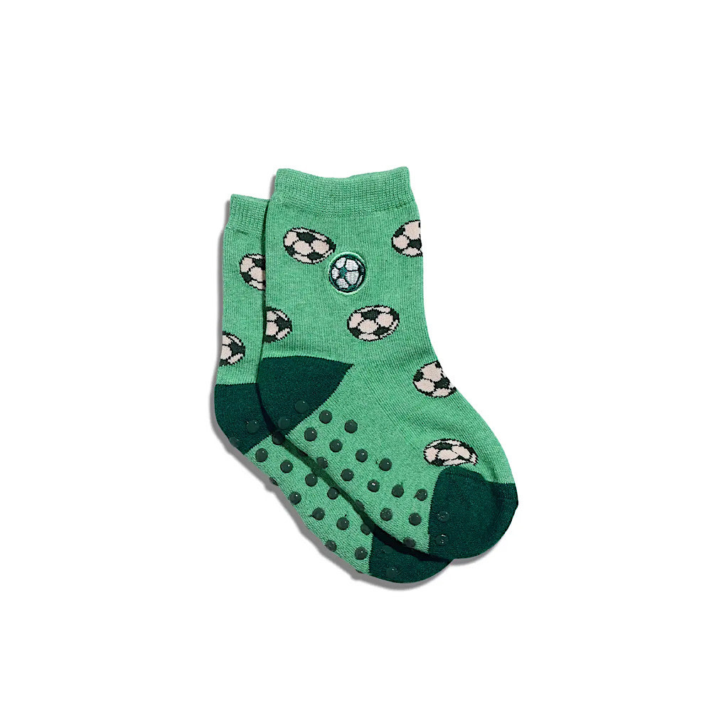 Conscious Step Kids Socks - Soccer Balls
