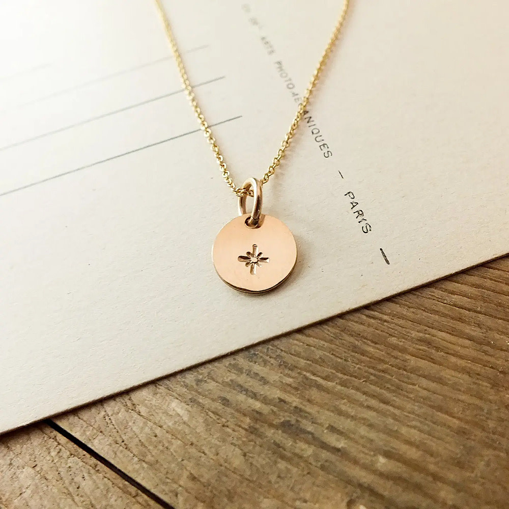 Becoming Jewelry - 18" Necklace - Light Within - Gold Fill