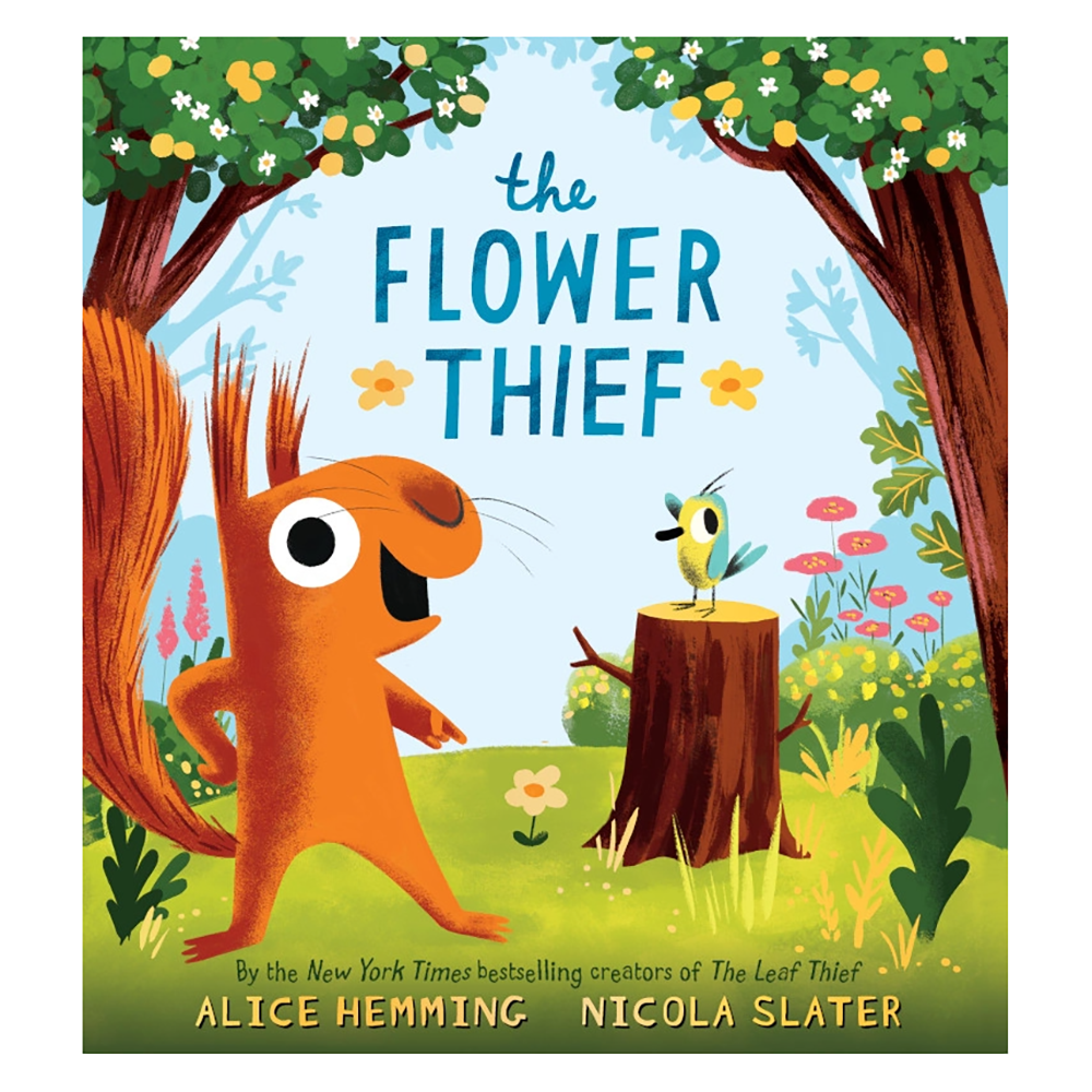 Sourcebooks Flower Thief Hardcover Book