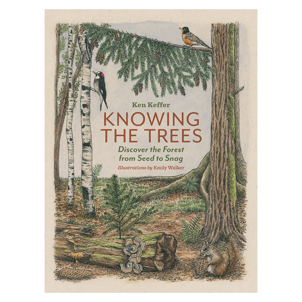The Mountaineers Books Knowing the Trees Hardcover Book