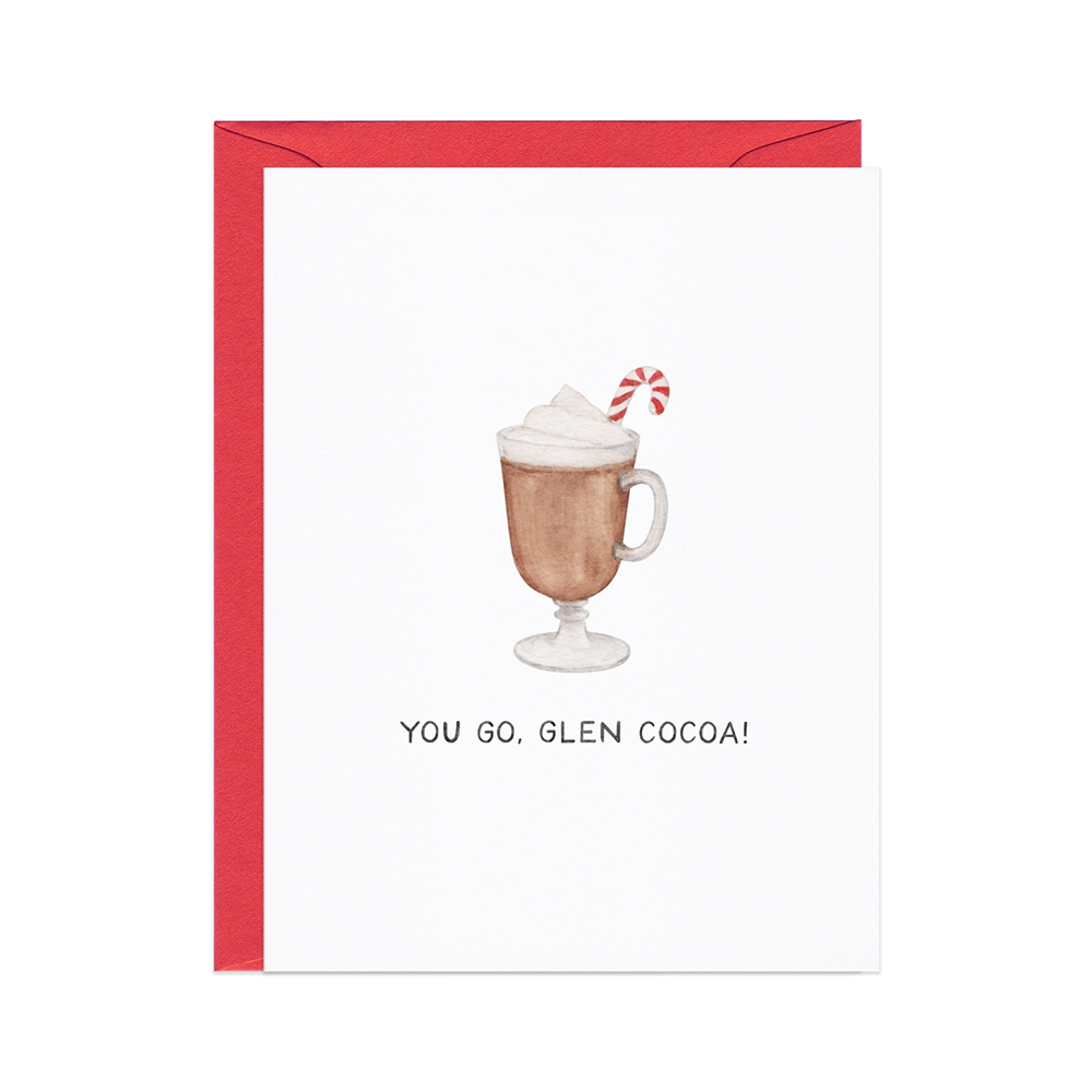 Amy Zhang Card - You Go Glen Cocoa