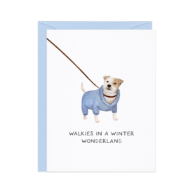 Amy Zhang Amy Zhang - Walkies in A Winter Wonderland Card