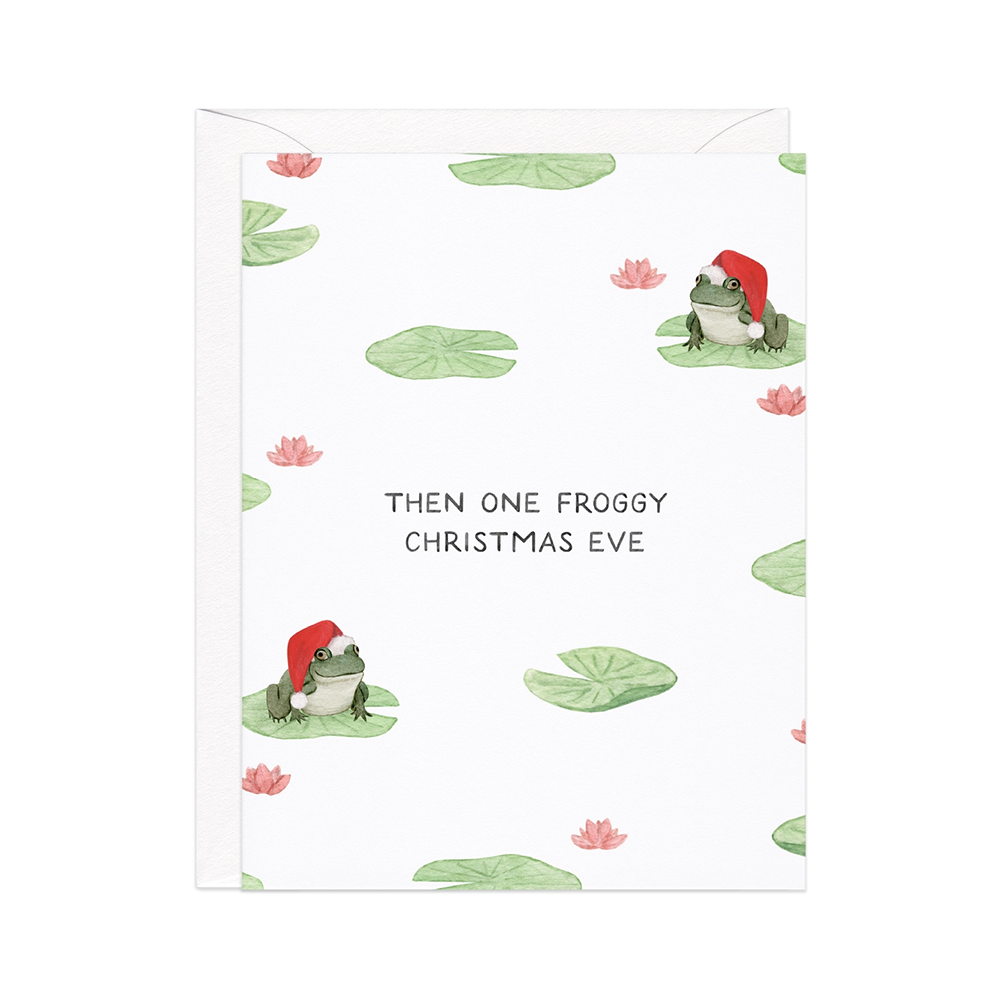 Amy Zhang Foggy Xmas Eve Card