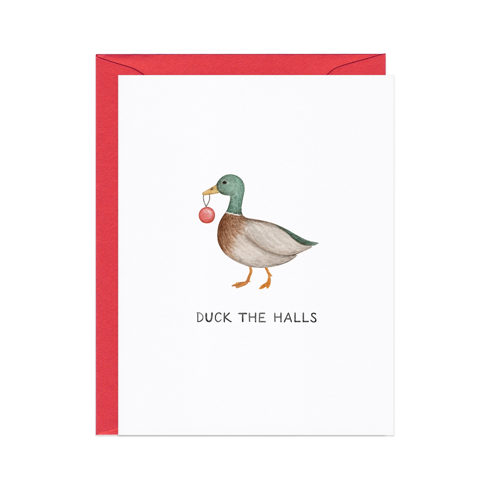 Amy Zhang Card - Duck the Halls