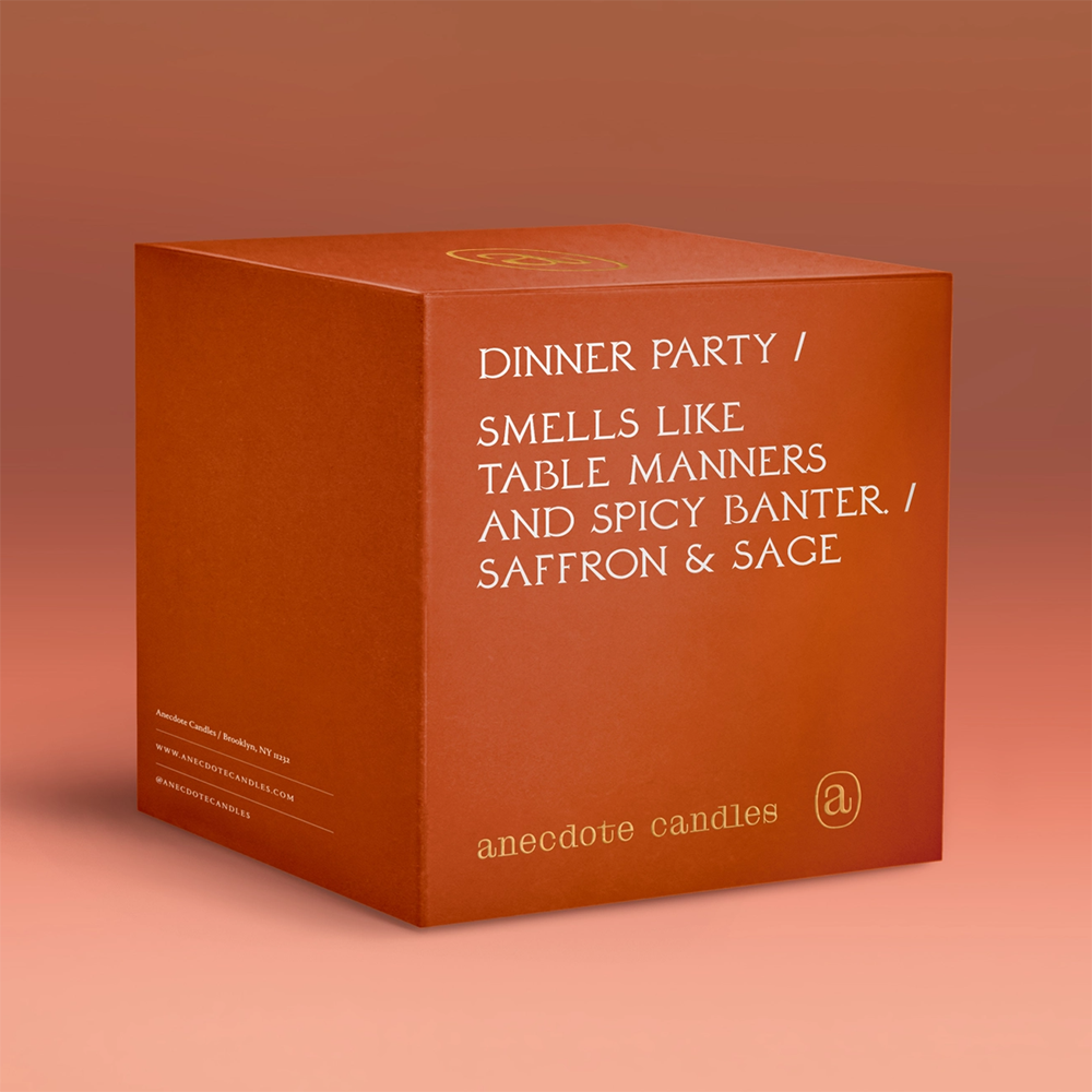 Anecdote Candles 9oz Tumbler - Dinner Party