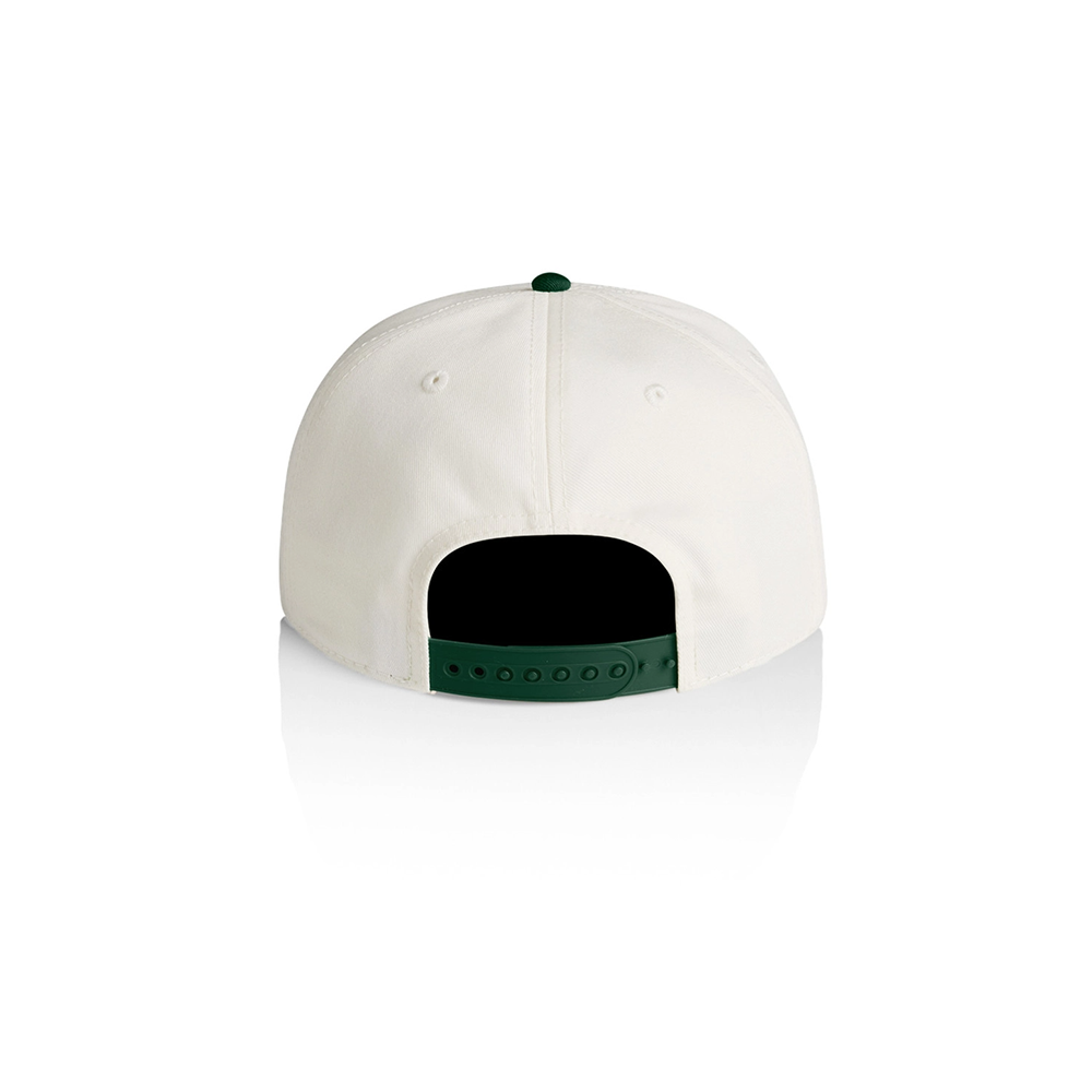 Old Maine Flag Unstructured Snapback Hat - Natural / Forest