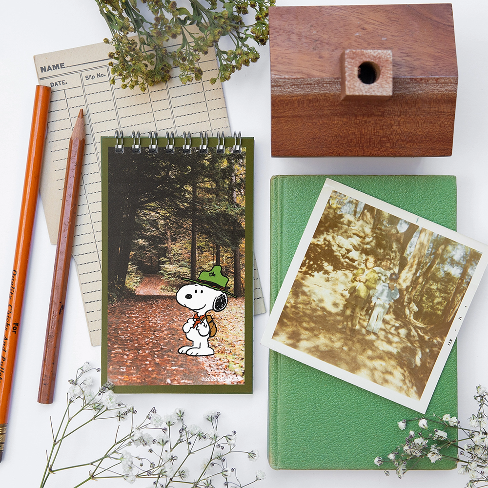 Three Potato Four Mini Memo Pad - Snoopy Scout