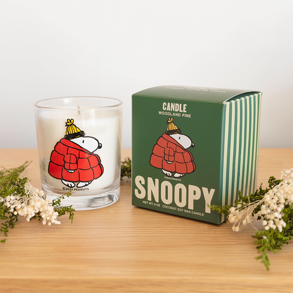 Three Potato Four Candle - Pine Snoopy Puffy Coat
