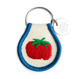 Three Potato Four Three Potato Four Patch Keychain - Tomato
