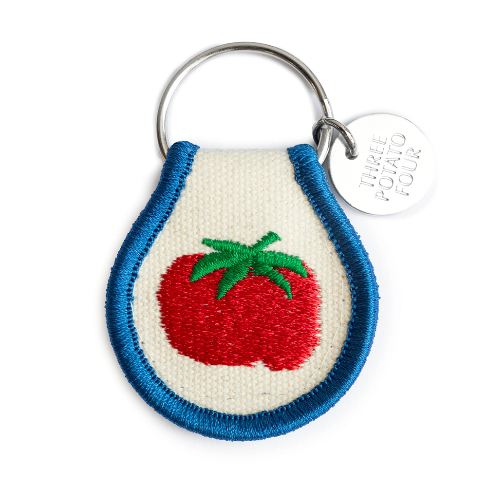 Three Potato Four Three Potato Four Patch Keychain - Tomato