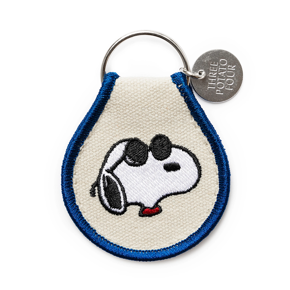 Three Potato Four Patch Keychain - Snoopy Joe Cool