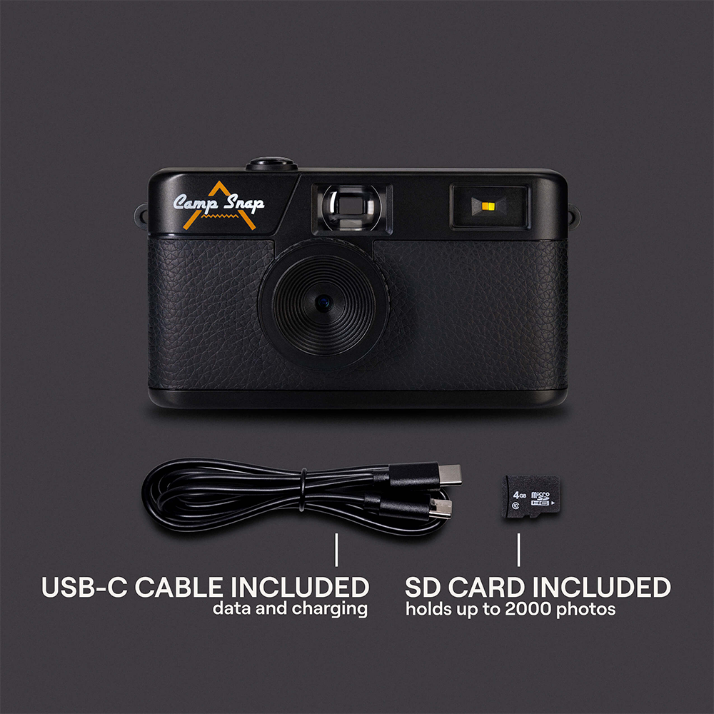 Camp Snap Digital Camera - Black