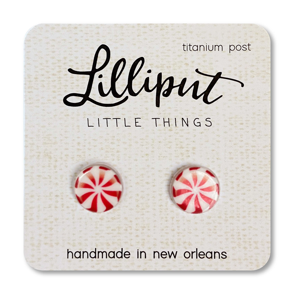 Lilliput Little Things Lilliput Little Things Earrings - Peppermint