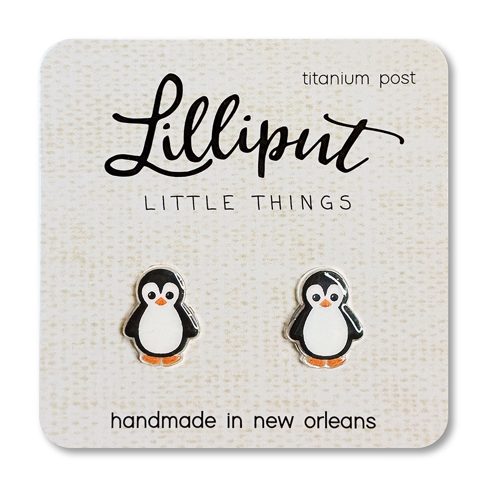 Lilliput Little Things Earrings - Penguin