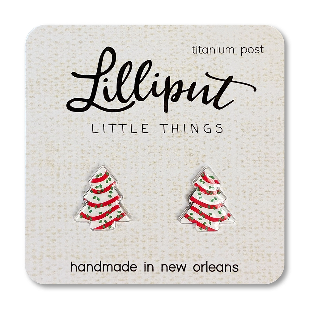 Lilliput Little Things Earrings - Christmas Treat