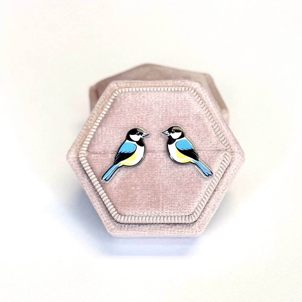 Lilliput Little Things Earrings - Chickadee